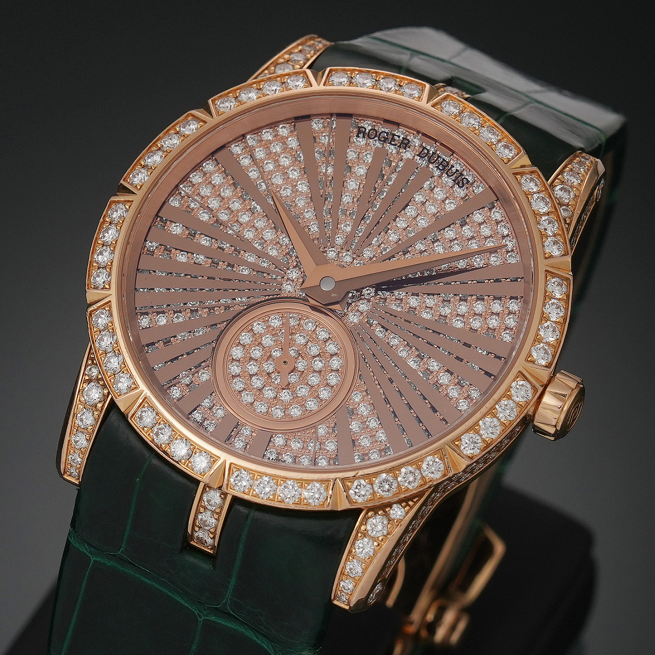 ROGER DUBUIS(USED)로저드뷔 DBEX0357 파베 다이아몬드 엑스칼리버 36